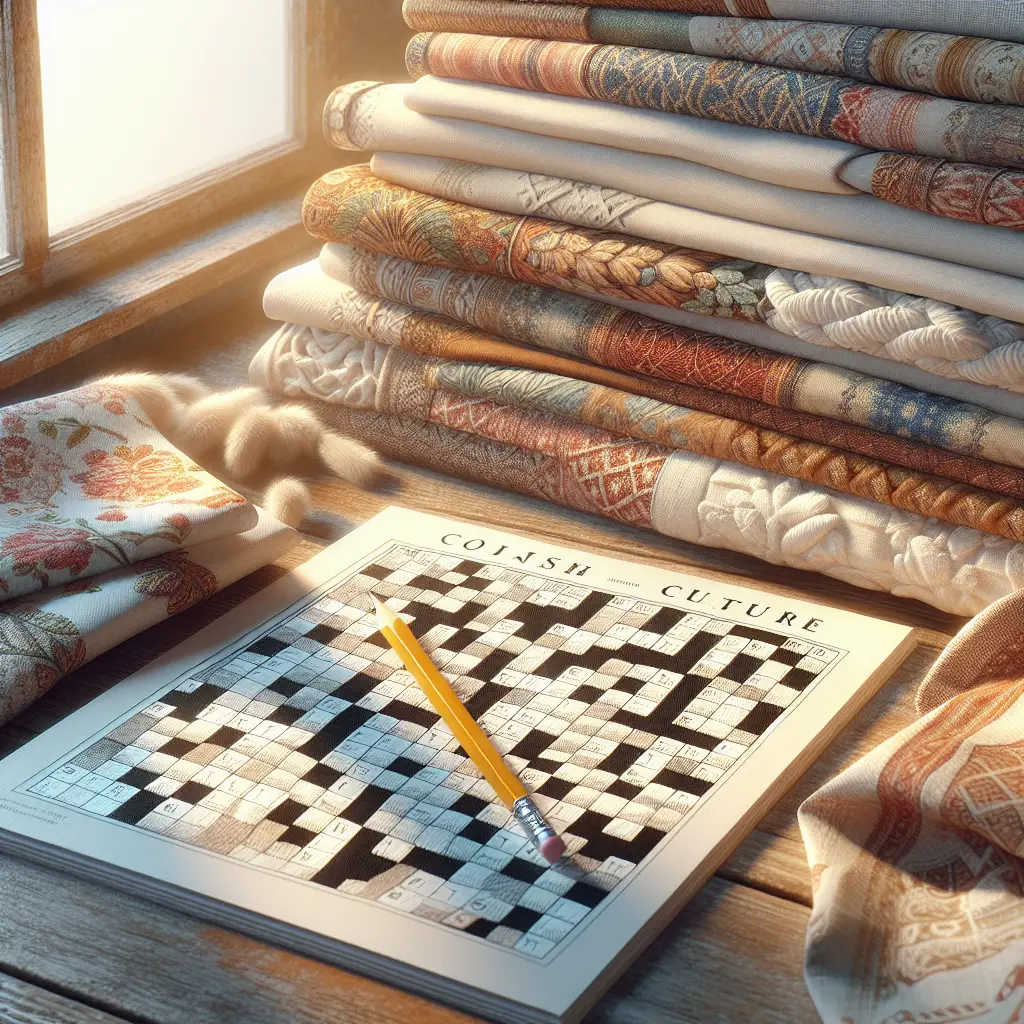 Bomuldsstof Krydsord Løsninger